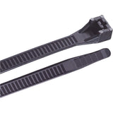 TIES CABLE 24 BLK BG/50