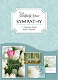 Faithfully Yours Designer Greetings Inspirational Sympathy Boxed Card Assortment, Gods Promise, Biblical Scripture Verses (Box o