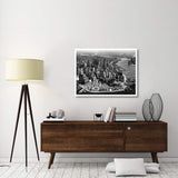 Aerial View Of Manhattan-Paper Art-42,,X32,,