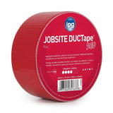 IPG JobSite DUCTape, Colored Duct Tape, 1.88 x 20 yd, Red (Single Roll)