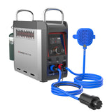 CAMPLUX Nano 3 Max, Portable Propane Water Heater & Shower Pump, Rechargeable Portable Shower System, Instant Hot Water for Camp
