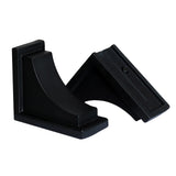 Mayne 4828B Nantucket Black (2pk) Decorative Brackets