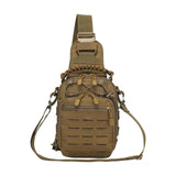 Calandis Chest Bag Waterproof Multi Pockets Crossbody Bag For Hiking Exercise Khaki | Backpacks, Bags & Briefcases | Mens Access