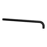Moen 151380BL Collection 16Inch Replacement Overhead Shower Arm Extension, Matte Black