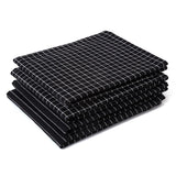 Encasa Homes Anti-Odour Kitchen Dish Towels, 18 x 28 inch (4 Pc Set) Highly Absorbent, Tea Towels for Cleaning & Quick Drying, E
