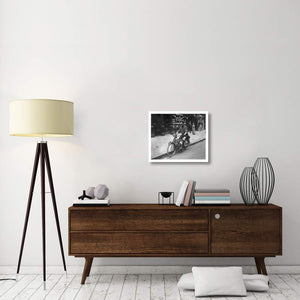 Boy Riding American Bike-Paper Art-24,,X20.26,,