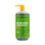 Alaffia EveryDay Coconut Shampoo - Normal to Dry Hair, Helps Gently Clean Scalp and Hair of Impurities with Ginger and Coconut O