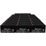 Mighty Max Battery ML1.3-12 - 12 Volt 1.3 AH SLA Battery - Pack of 20