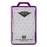 Identity Stronghold Secure Badge Holder Duolite, Purple (IDSH2004001Bpur)