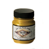 Jacquard Lumiere Metallic and Pearlescent Paint 2.25 Oz, 561 Metallic Gold