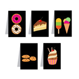 woopme Doodle Bookmark Magnetic for Students Kids Book Lovers Readers Gift Magnetic Page Clips Folding 5 PCs