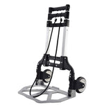 Jellex 80Kg Heavy Duty Folding Trolley Hand Sack Wheel Trolley Foldable Truck Barrow Cart Travel Luggage Shopping Cart Portable