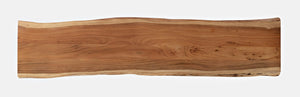 Jofran Nature'S Edge Solid Wood Modern Live Edge Bench For Dining Room Or Bedroom, Natural, 70