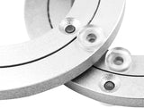 Aluminium Alloy Turntable Bearing, Heavy Duty Swivel Turntable Lazy Susan Rotating Bearing Turntable Round Dining Table Smooth S