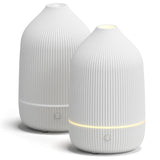 Essential Oil Diffuser, 2Pack, 100ml Aromatherapy Diffuser, Mini Ultrasonic Diffuser for Essential Oil, Home, Office, Cool Mist 