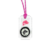 Sun Company Wildlife Compass for Kids - Children's Compasses for Camping, Hiking, and Exploring | Break-Away Neon Lanyard (Pink 