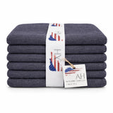 AmeriHomes Premium Microfiber Cleaning Cloths 12 x 12 Inches, 400 GSM, Soft & Absorbent, ScratchFree LintFree Cleaning Towels