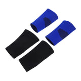 NOLITOY 2pairs Boy Girl Arm Guard Compression Elbow Pads Protective Sleeves for Sports Warmth and Comfort Breathable Design Blue
