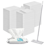 PEDOBALI 320 Pcs Wet Mop Pads Refills Disposable Moist Mopping Cloth Wipes Cleaning Sweeper Wet Refills for Wood Floor Tile Hard