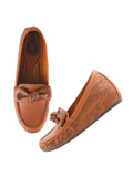 Shoetopia Women'S Slip-On Loafers Tan,Tan,5,B0DCBMS8G4