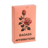 Lapsia Badass Positive Affirmation Cards for Women - Funny Self-Care Birthday & Easter Gifts
