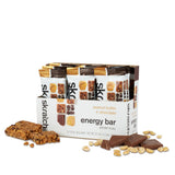 Skratch Labs Energy Bar | Peanut Butter + Chocolate (12 Pack) | Plant Based Healthy Snack | Low Sugar - 5g Protein | Non-GMO, Gl