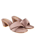 Shoetopia Stylish Solid Mauve Block Heels For Women & Girls /Uk3,Mauve,3,B0BYP4YF2R