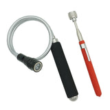 VASTOOLS Magnetic Pickup Tool Set, 10LB Extendable Magnet Stick, Flexible Magnetic Flashlight, LED Magnet Tool for Car,Household