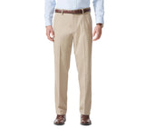 Dockers Mens Relaxed Fit Comfort Pants, British Khaki, 38W x 34L