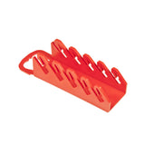Ernst Manufacturing 5070 Gripper Stubby Wrench Organizer, 5 Tool, Red