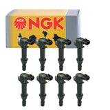 8 pc NGK Ignition Coils compatible with Jeep Grand Cherokee 4.7L V8 1999-2007