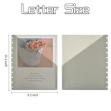12 Pack Letter Size Disc Planner Pocket 11 Disc Planner Pocket Folder Discbound Dividers 8.5 x 11 Discbound Notebook Dividers wi