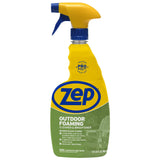 Zep Outdoor Foaming Cleaner and Brightener, R5451232 fl oz, for Decks, Patio, Furniture, Removes Mold and Mildew Stains