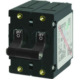 Blue Sea 7241 ASeries Double Pole Toggle 50A Black
