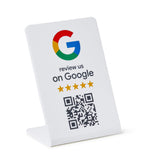 ProsperQR - Google Review Stand - NFC & QR Code, Easy Setup, For All Businesses (1-Pack)