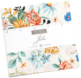 Julia Charm Pack by Crystal Manning; 425 Precut Fabric Quilt Squares
