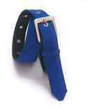 Generic WomenS Xxxl Oversize Plus Size Denim Material Jeans Royal Blue Belt