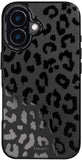SCORPIFY for iPhone 16 Plus Case [Compatible with MagSafe] with Matte Black Leopard Cheetah Print Design, Cute Magnetic Phone Co