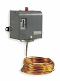 Honeywell L480G1044 Freeze Stat, 15 Degree F to 55 Degree F Set Point, 2 SPST (One NO, One NC), 20 Capillary Length, 5 Degree F