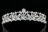SAMKY Bridal Crown Rhinestone Wedding Tiara for Women Princess Bride Hair Accessories