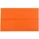 JAM PAPER A10 Colored Invitation Envelopes 6 x 9 1/2 Orange Recycled 50/Pack