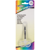 HAVELS SEWING Havels DoubleCurved Embroidery Scissors 3.5LeftHanded, Multicolor