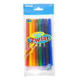 BAZIC 8 Color Propelling Crayon (250612P)