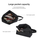 Icramsy Travel Toiletry bag Toiletry bag for women men Hanging toiletry bag Cosmetic bag Travel accessories for Women Men (Black