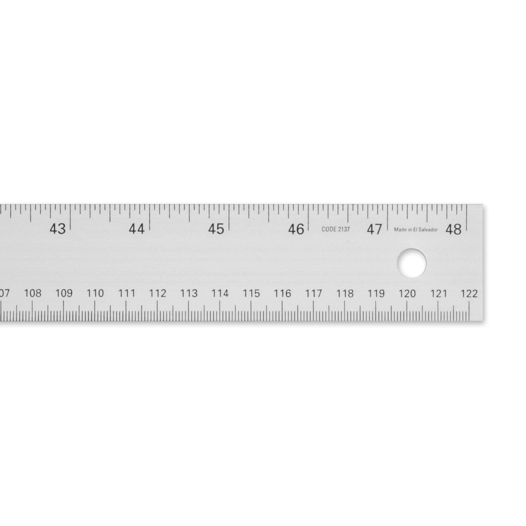 Alumicolor 48-Inch Standard Aluminum T-Square For Art Framing & Drafting, Silver