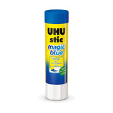 UHU Glue Stick, 0.29 oz., Blue, Pack of 24 (99601)