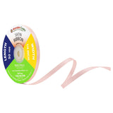 Mandala Crafts Blush Satin Ribbon for Crafts - 50 Yds 1/4 Inch Blush Ribbons for Gift Wrapping - Fabric Ribbons for Flower Bouqu
