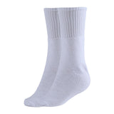 Mukhaksh (Pack Of 1 Pair = 2 Socks Boys Winter Woolen Warm White Calf Length School Socks