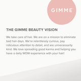 Gimme Beauty - Fine Hair Ties - Black Onyx - Seamless, No Break Microfiber Elastic Hair Ties - Firm Yet Gentle Hair Accessories