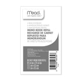 Mead Memo Book Refill, 6 Ring, 3 3/4 x 6 3/4, Pack of 80 Sheets, FBA_46534